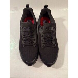 77222W Skechers Work Relaxed Fit Slip Resistant Women's Wide Fit BLACK Size 10